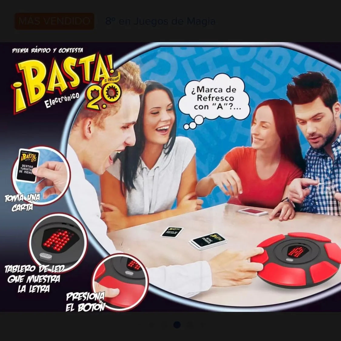 Juego De Mesa ¡Basta! Electrónico 2,0