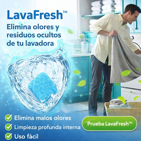 LavaFresh™ - Pastillas Limpiadoras Para Lavadoras