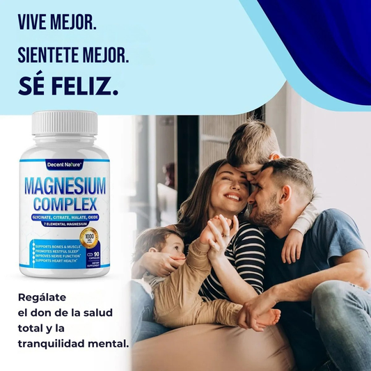 Magniplus™ - Magnesio Complex 8 Elemental 1000 mg