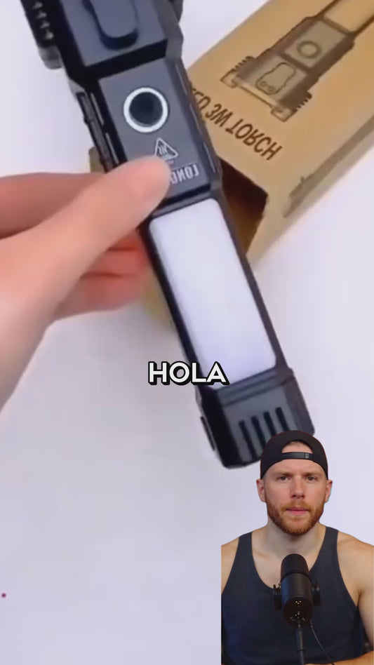 Linterna 4 en 1 pro